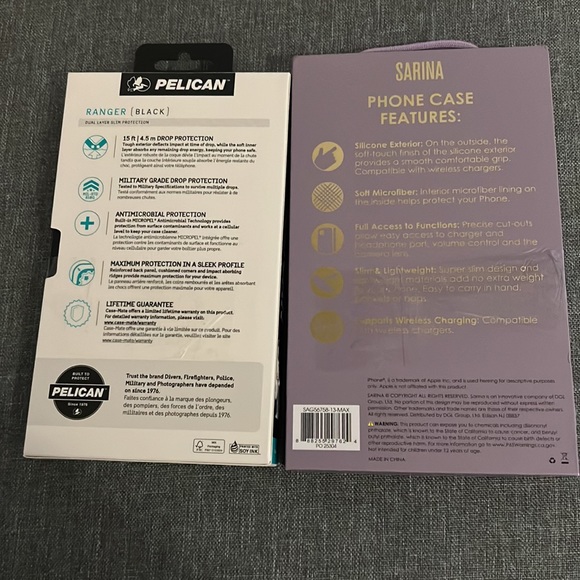 Pelican and Sarina 2 brand new cases for iPhone 13 Pro Max - Picture 2 of 6